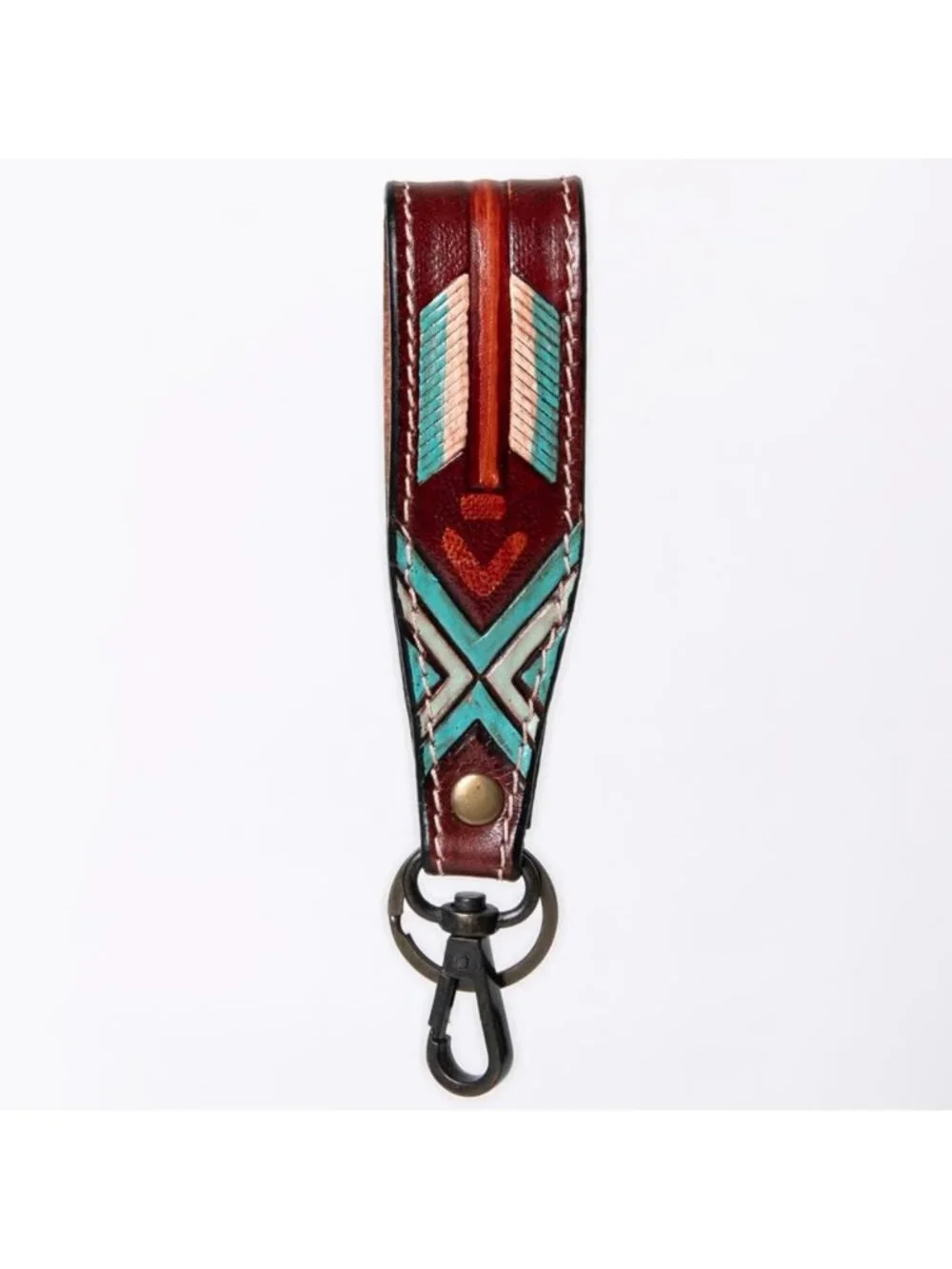 Handcrafted Leather Handle Strap for Wristlet, Phone Keychain, Purse & Clutch